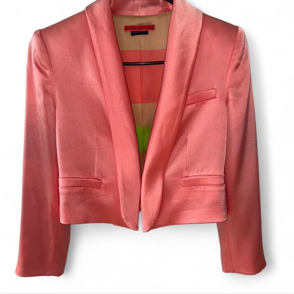 Alice + Olivia Coral Blazer